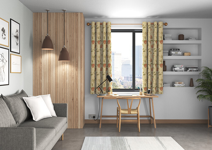 Acacia, Natural - Made to Measure Curtains - Image 5